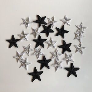 Star Iron On Patches Lot Of 25
